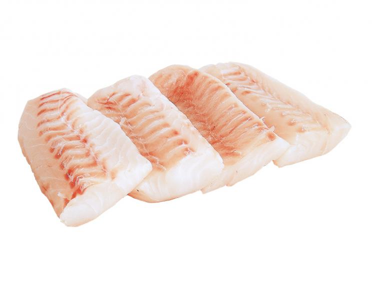 Dorsz Atlantycki polędwica z/s, Atlantic Cod loins with skin, Gadus morhua, ryby, ryby morskie 